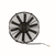 Electric Fan, Slim, Straight Blade, Black, 14 in