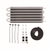 Universal Transmission Fluid Cooler, 15in x 7.5in x 0.75in