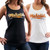 Mishimoto Women's Athletic Script Racerback Tank Medium White