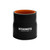 Straight Transition Coupler, Black, Silicone, 2.50in to 2.75in