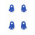 Fan Clips, Blue, Plastic