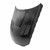 GTR-style carbon fibre bonnet for 2007-2010 BMW E92 2DR, pre LCI (Louvers are cosmetic - they do NOT vent air)
