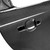 Carbon fibre rear doors for 2016-2018 Ford Focus RS (Rear) - Offroad use only