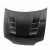TS-style carbon fiber hood for 1992-1995 Honda Civic 2DR/3DR