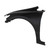 OE-style carbon fibre wings for 2006-2011 Honda Civic 2DR