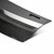 OE-Style carbon fibre bootlid garnish for 2014-2015 Honda Civic 2DR Si