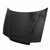 ZC-style carbon fiber hood for 1988-1991 Honda Civic HB/CRX