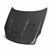 TS-style carbon fibre bonnet for 2003-2007 Infiniti G35 2DR