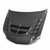 CWII-style carbon fiber hood for 2003-2006 Mitsubishi Lancer EVO