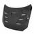 TS-style carbon fibre bonnet for 2008-2015 Mitsubishi Lancer EVO X