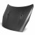 OE-style dry carbon fibre bonnet for 2009-2016 Nissan GTR - Matte finish