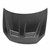 DV-style carbon fibre bonnet for 2010-2014 VW Golf / GTI (Shaved)