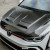 DV-style carbon fibre bonnet for 2022 VW Golf MK8