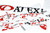 A'PEXi 24-inch Windshield Decal