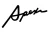 A'PEXi Cursive Logo Decal Sticker