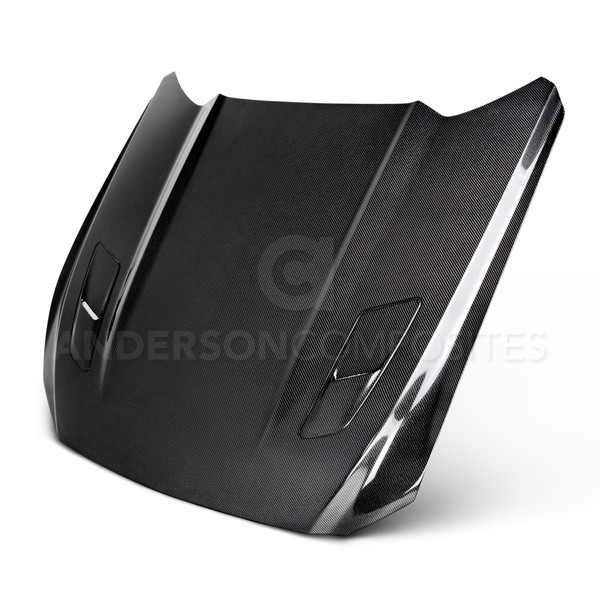 Anderson Composites Carbon Fiber Bonnet GT - Ford Mustang 2015-2017