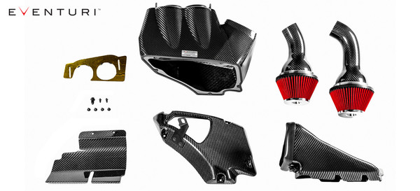 Eventuri Carbon Fibre Intake Kit - Audi C7 RS6 RS7