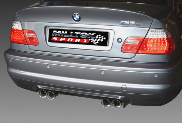 Milltek Cat Back Exhaust System - BMW M3 E46 inc CSL