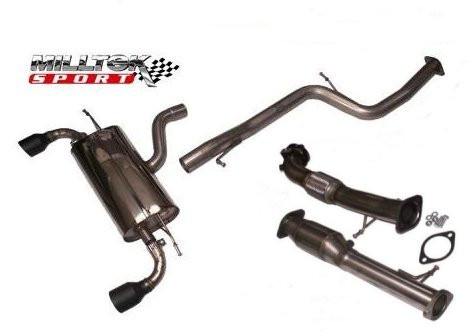 Milltek Non Res Turbo Back Exhaust System inc Sports Cat - Ford Focus ST 225