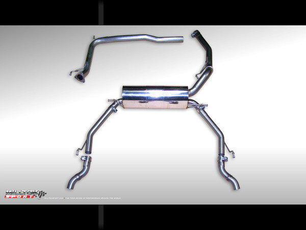 Milltek Non Res Cat Back Exhaust System - Honda Civic Type-R FN2