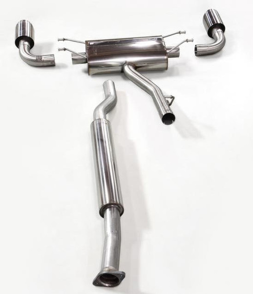 Milltek Sport (TUV Approved) Cat Back Exhaust System - Resonated - Subaru BRZ / Toyota GT86