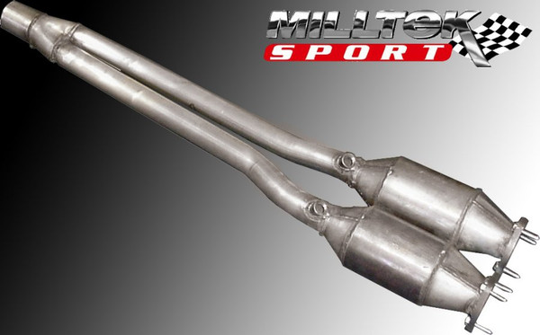 Milltek High-Flow Sports Cat - Volkswagen Golf Mk4 R32 3.2 V6 4WD
