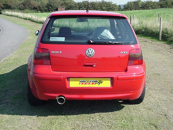 Milltek Non Res Cat Back Exhaust System - Volkswagen Golf Mk4 337 Anniversary 180bhp