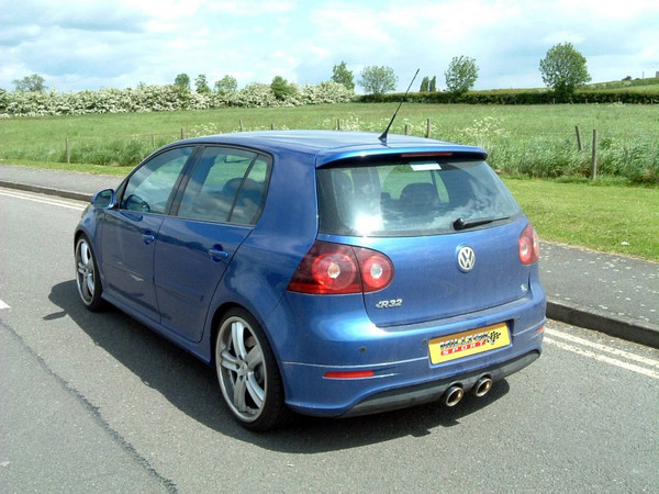 Milltek Non Res Cat Back Exhaust System - Volkswagen Golf MK5 R32 3.2 V6