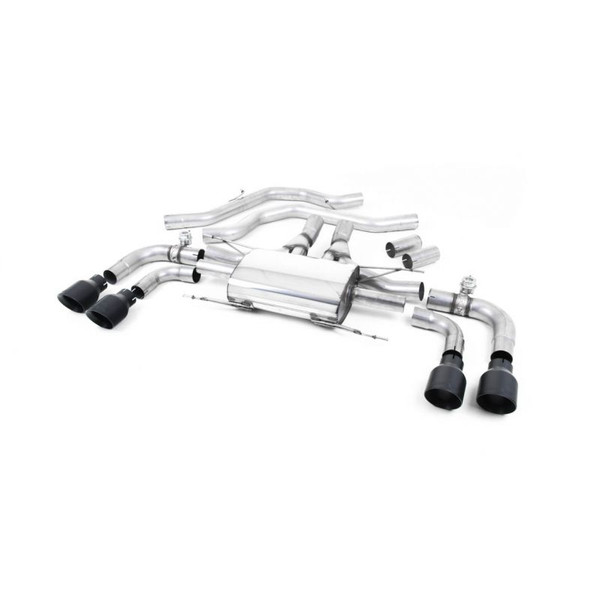 Milltek Exhaust for Alfa Romeo Giulia Quadrifoglio 2.9 V6 Bi-Turbo Front Pipe-back