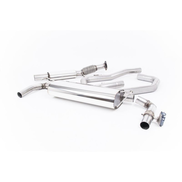 Milltek Cat Back Exhaust BLACK TAIL PIPES – Hyundai i30 N Performance 2.0 T-GDi (275ps NON-OPF/GPF models only)