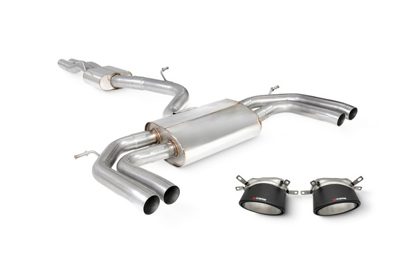 Audi RS3 8Y Saloon RS3 ResonatedCat/ GPF-back system with no valves