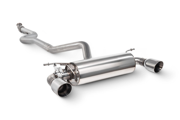 BMW M235i F22 2 Series Non-resonated cat-back system with valve