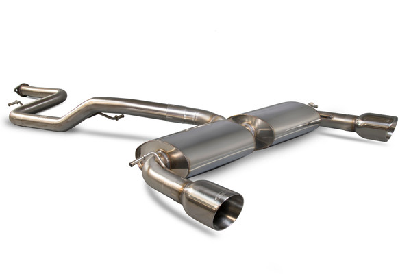 Ford Focus MK2 ST 225 2.5 Turbo Focus 63.5mm/2.5 Non-resonated cat-back system