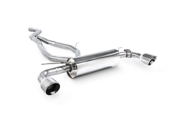Toyota Supra A90 - 3.0T Non-GPF (ROW) Supra Cat-back Polished Daytona
