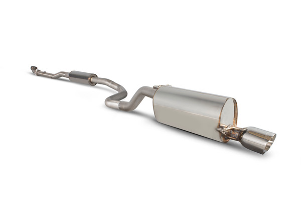 Vauxhall Corsa D 1.0/1.2/1.4 Corsa Resonated cat-back system