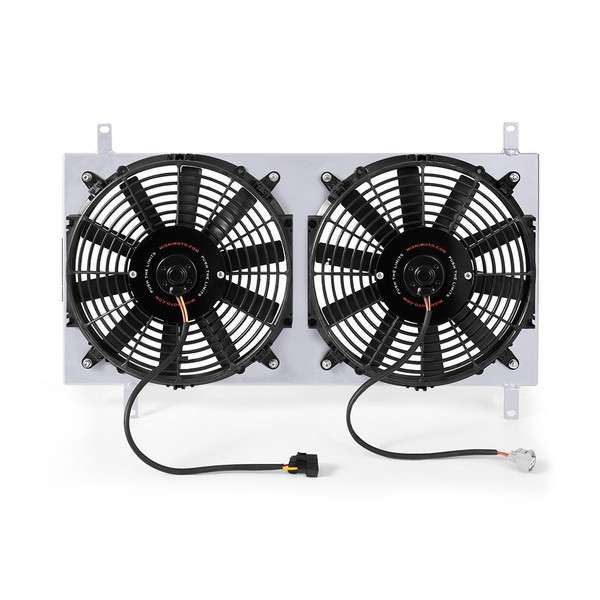 Performance Aluminum Fan Shroud Kit, Polished, fits Mazda Miata 1990-1997