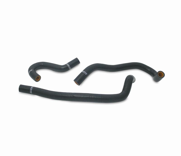 Silicone Heater Hose Set, Black, fits Toyota Supra 1986-1992