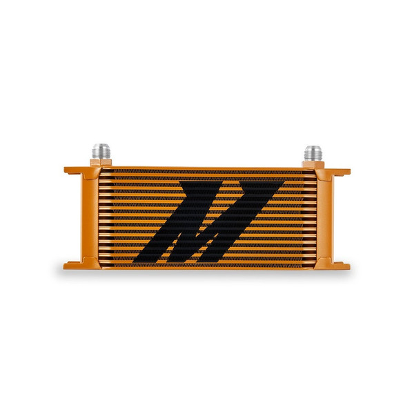 Universal Oil Cooler, 16-Row, Gold