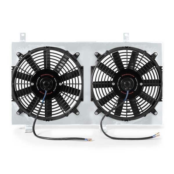 Performance Aluminum Fan Shroud Kit, Polished, fits Mazda RX-8 2004-2008