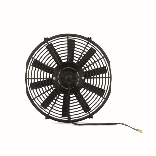 Electric Fan, Slim, Straight Blade, Black, 14 in