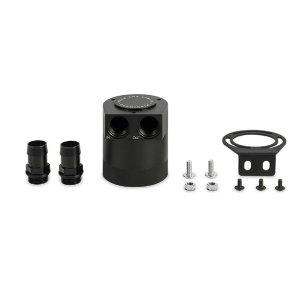 Baffled Oil Catch Can Kit, Universal High-Flow