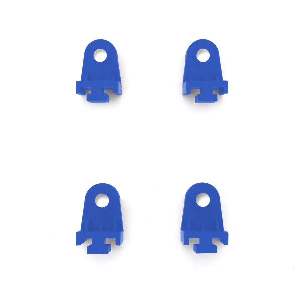 Fan Clips, Blue, Plastic