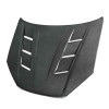 TS-style carbon fibre bonnet for 2013-2016 Hyundai Genesis 2dr