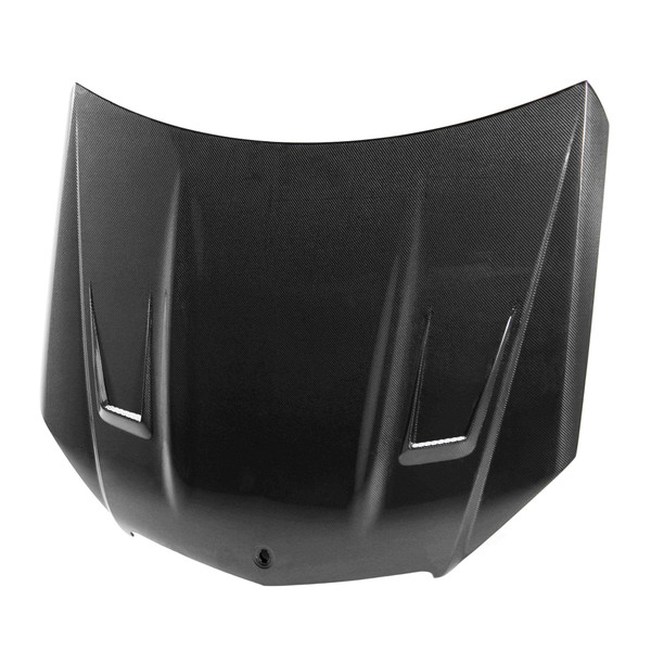 GT-style carbon fibre bonnet for 2008-2011 Mercedes Benz C63 (Does not fit standard C-class)