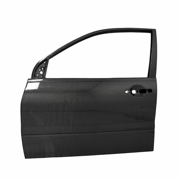 OE-style carbon fibre doors for 2003-2006 Mitsubishi Lancer EVO (FRONT) - Offroad use only