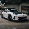 MB-style carbon fiber front lip for 2022 Subaru BRZ