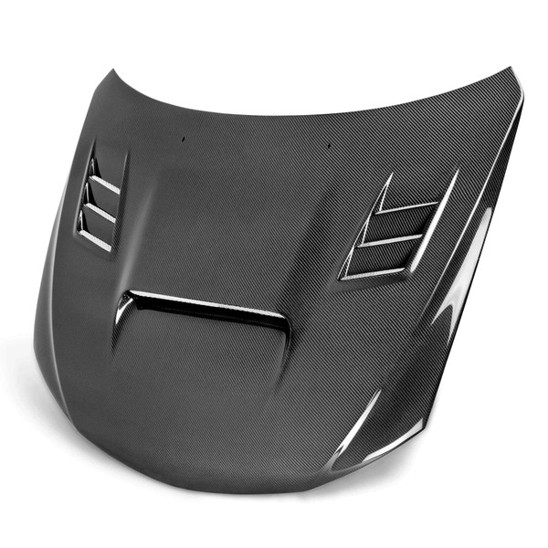CW-style carbon fibre bonnet for 2008-2014 Subaru WRX/STi