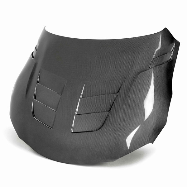 TSII-style double sided carbon fibre bonnet for 2020-2023 Toyota Supra