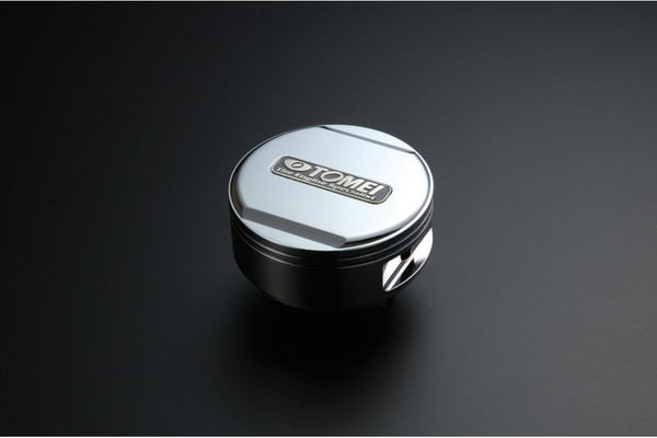 Tomei Oil Filler Cap - Mitsubishi - Push & Twist Type - Silver