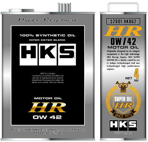 HKS Super Oil HR 0W-42 - Subaru BRZ / Toyota GT86